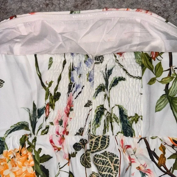 Commense Floral Strapless Blouse - Multicolor - Picture 7 of 9